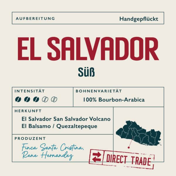 Linea Rossa El Salvador Bourbon Honey – Bild 2