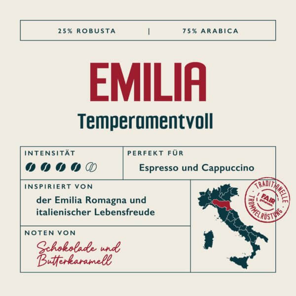 EMILIA - temperamentvoller Kaffee – Bild 2