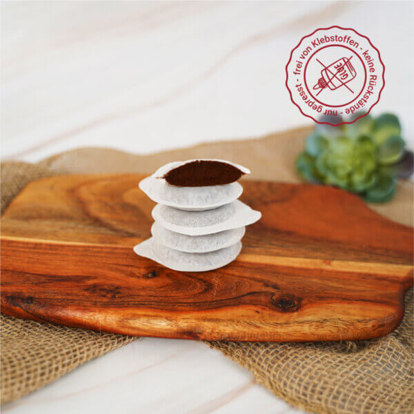 Ese Pads, kein Kleber, Kanzi Kaffee